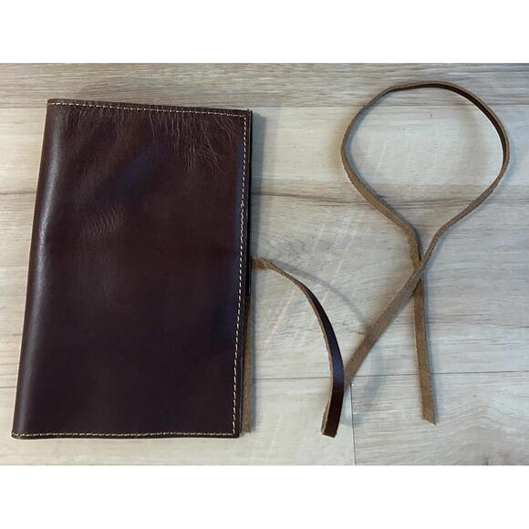 Vintage Leather Journal Organizer 8”x 5.5” - Picture 4 of 4